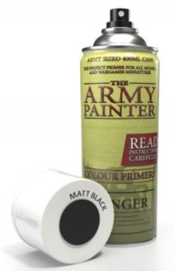 Army Painter Colour Primer - Matt Black 2022
