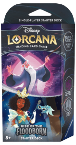 Lorcana TCG S02 Rise of the Floodborn Starter Deck Merlin & Tiana (Amethyst & Steel)