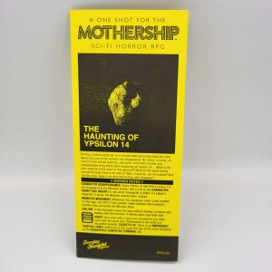 Mothership RPG The Haunting of Ypsilon 14