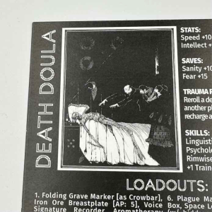 Mothership RPG Death Doula Class