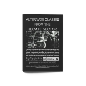 Mothership RPG Alternate Classes From the Hecate Sector