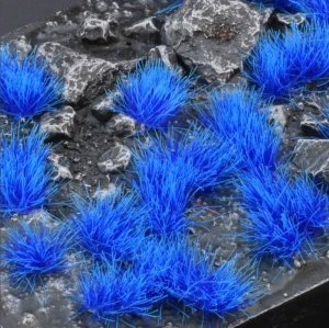 Gamers Grass Tuft Alien Blue 6mm