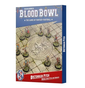 Blood Bowl Third Bretonnia Pitch and dugouts