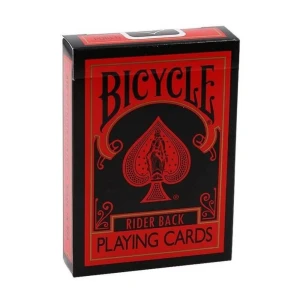 Karty Bicycle Reverse Red & Black