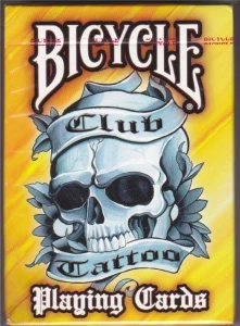Karty Bicycle Tattoo Club V2 Orange