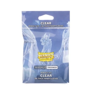 Dragon Shield Standard Perfect Fit Inner Sleeves Thick Clear (100 sztuk)