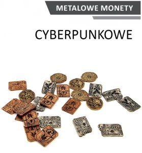 Metalowe Monety - Cyberpunkowe (20)