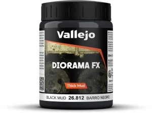 Vallejo Diorama FX Black Mud 200ml (26.812)