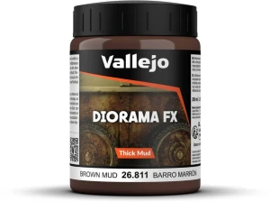 Vallejo Diorama FX Brown Mud 200ml (26.811)