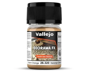 Vallejo Diorama FX Warm Orange 0,1-1 mm 35ml (26.320)