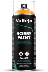 Vallejo Hobby Paint in Spray Sun Yellow 400ml (28.018)