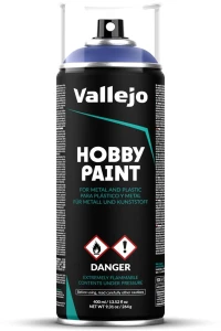 Vallejo Hobby Paint in Spray Ultramarine Blue 400ml (28.017)