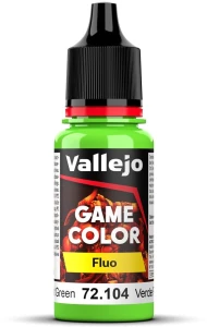 Vallejo Game Color Fluorescent Green 18ml (72.104)