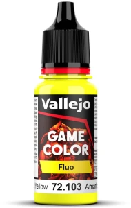 Vallejo Game Color Fluorescent Yellow 18ml (72.103)
