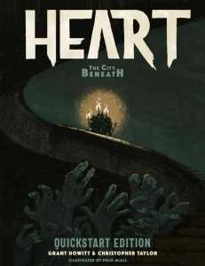 Heart The City Beneath Quickstart Rules Spine Printing