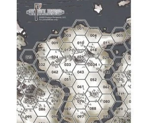 Mork Borg Kinless Solo Viking RPG Poster Map
