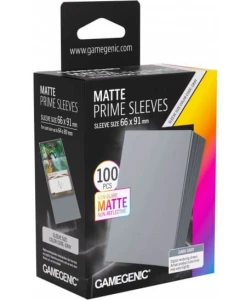 Koszulki na karty CCG Gamegenic Matte Prime Dark Gray (100 sztuk)
