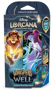 Lorcana TCG S10 Starter Deck Mufasa Megara (Amb & Eme)