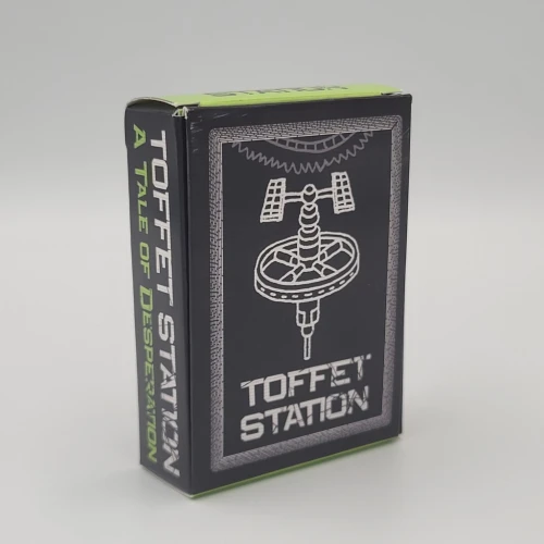 Toffet Station Storytelling Game — przód