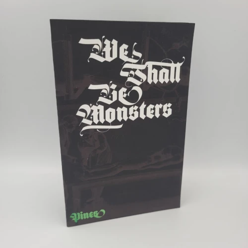 We Shall be Monsters Solo RPG Corebook — przód