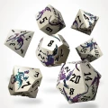 Kości metalowe Elderwyrm (zestaw 7 szt.) — przód (producent)