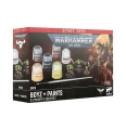 Warhammer 40000: Paint Set – Ork Boyz and a Grot (2026) — przód (producent)