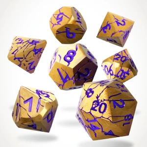Kości metalowe Shattered Sigils (zestaw 7 szt.)