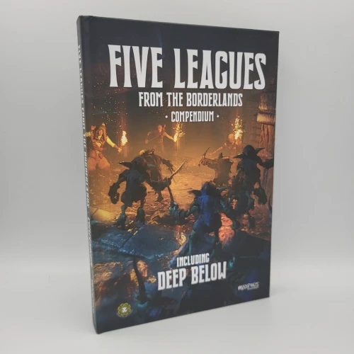 Five Leagues from the Borderlands Compendium — przód
