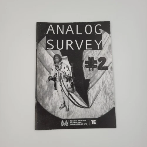 Mothership RPG Analog Survey No. 2 — przód