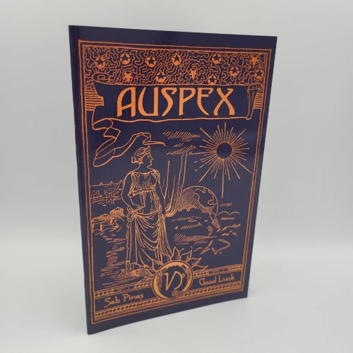 Auspex Solo Journaling RPG — przód