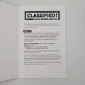 Classified Solo RPG — strona tytułowa