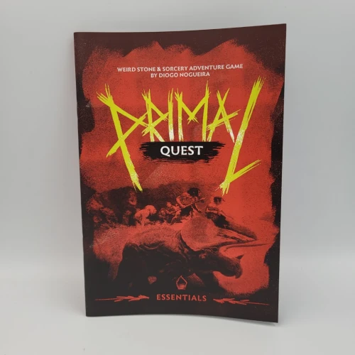 Primal Quest RPG Essential Edition — przód