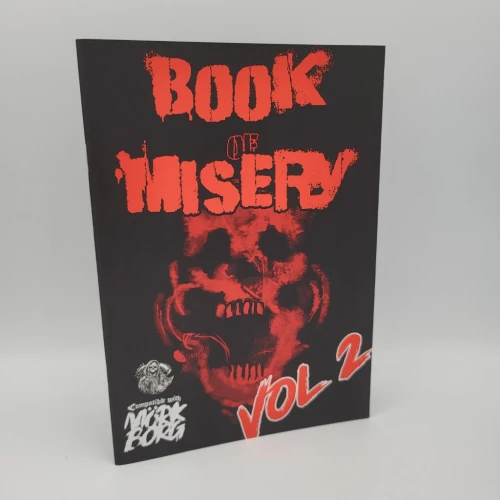 Mork Borg Book of Misery Volume 2 — przód