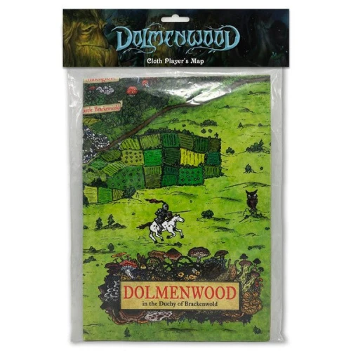 OSE Dolmenwood Cloth Players Map — przód (producent)
