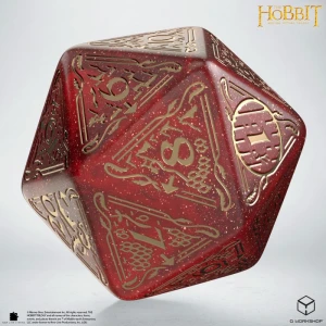 Kość Hobbit Spindown K20 TCG Jumbo Ember
