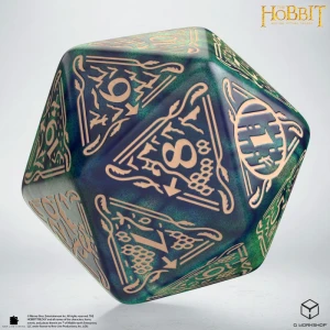 Kość Hobbit Spindown K20 TCG Jumbo Tideborn