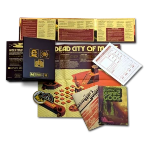 Mothership RPG Awaiting the Burning Gods Boxed Set