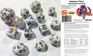 Kości DCC Rainbow Blast (zestaw 14 szt.)