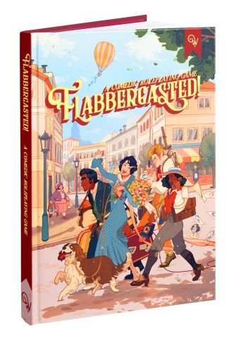 Flabbergasted Corebook — przód (producent)