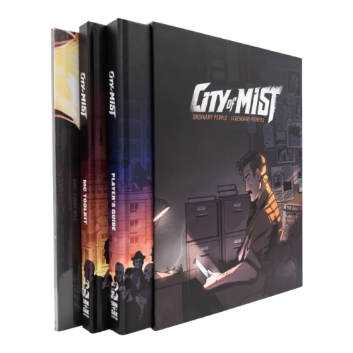 City of Mist RPG The Core Set — przód (producent)