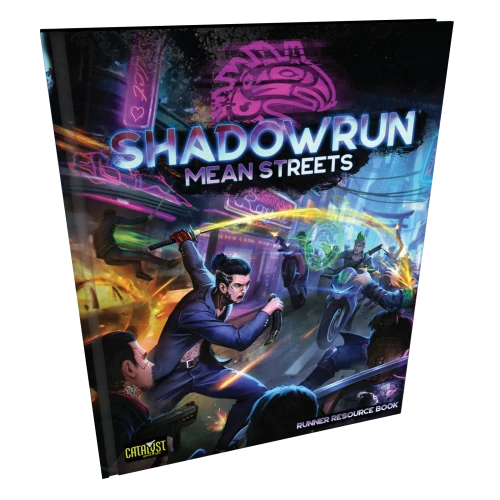 Shadowrun Mean Streets — przód (producent)