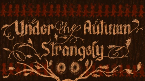 Under the Autumn Strangely Corebook — przód (producent)