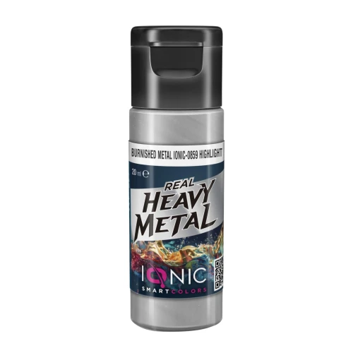 Ammo Ionic Real Heavy Metal Burnished Metal Highlight — przód (producent)