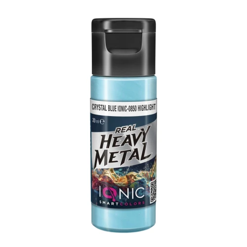 Ammo Ionic Real Heavy Metal Crystal Blue Highlight — przód (producent)
