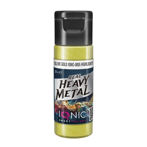 Ammo Ionic Real Heavy Metal Olive Gold Highlight — przód (producent)