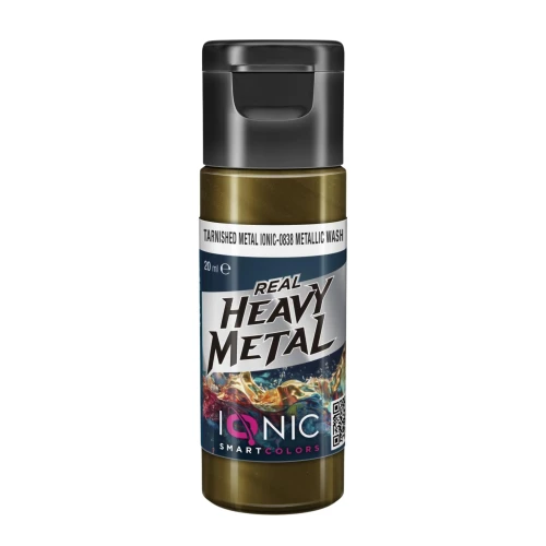 Ammo Ionic Real Heavy Metal Tarnished Metal Metallic Wash — przód (producent)