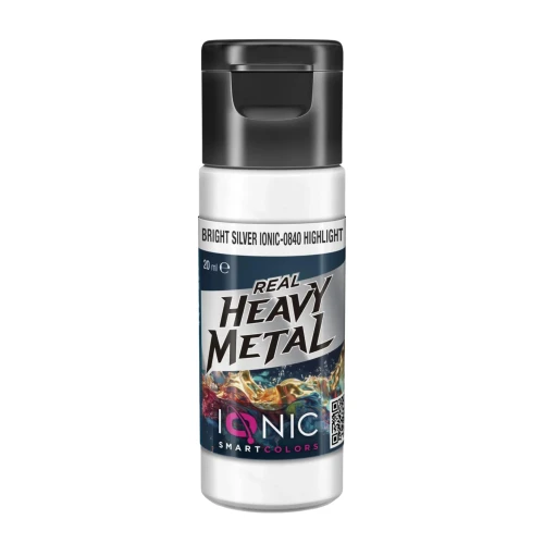 Ammo Ionic Real Heavy Metal Bright Silver Highlight — przód (producent)