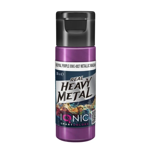 Ammo Ionic Real Heavy Metal Royal Purple Metallic Wash — przód (producent)
