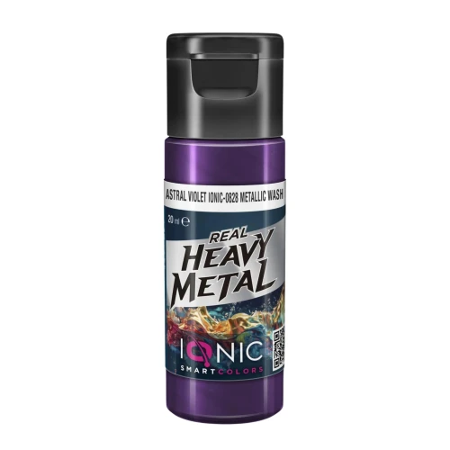 Ammo Ionic Real Heavy Metal Astral Violet Metallic Wash — przód (producent)