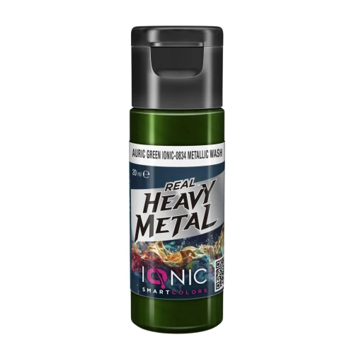 Ammo Ionic Real Heavy Metal Auric Green Metallic Wash — przód (producent)